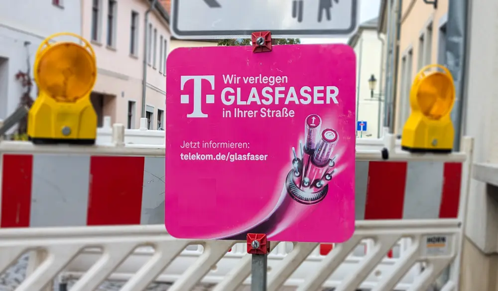 Glasfaser-Internet von der Telekom